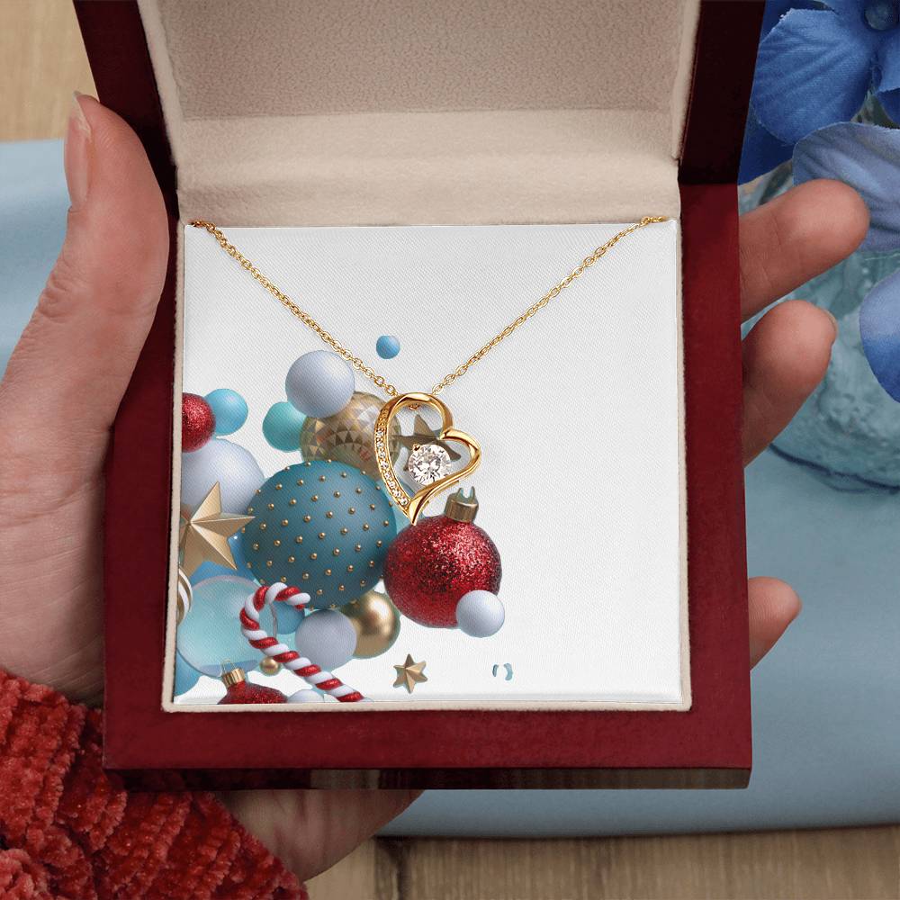 Cadena Amor Eterno acabado oro blanco y Amarillo