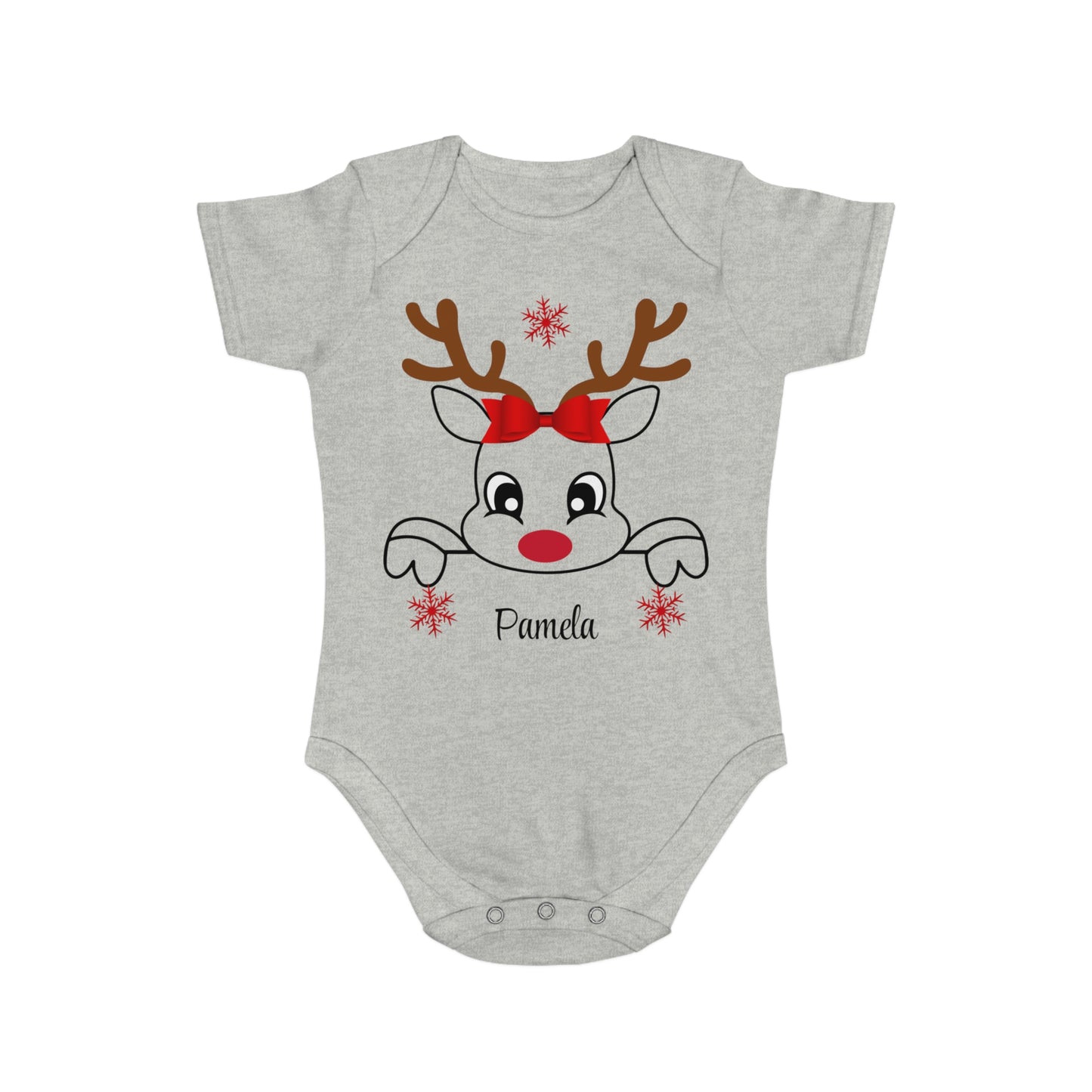 Short Sleeve Baby Bodysuit