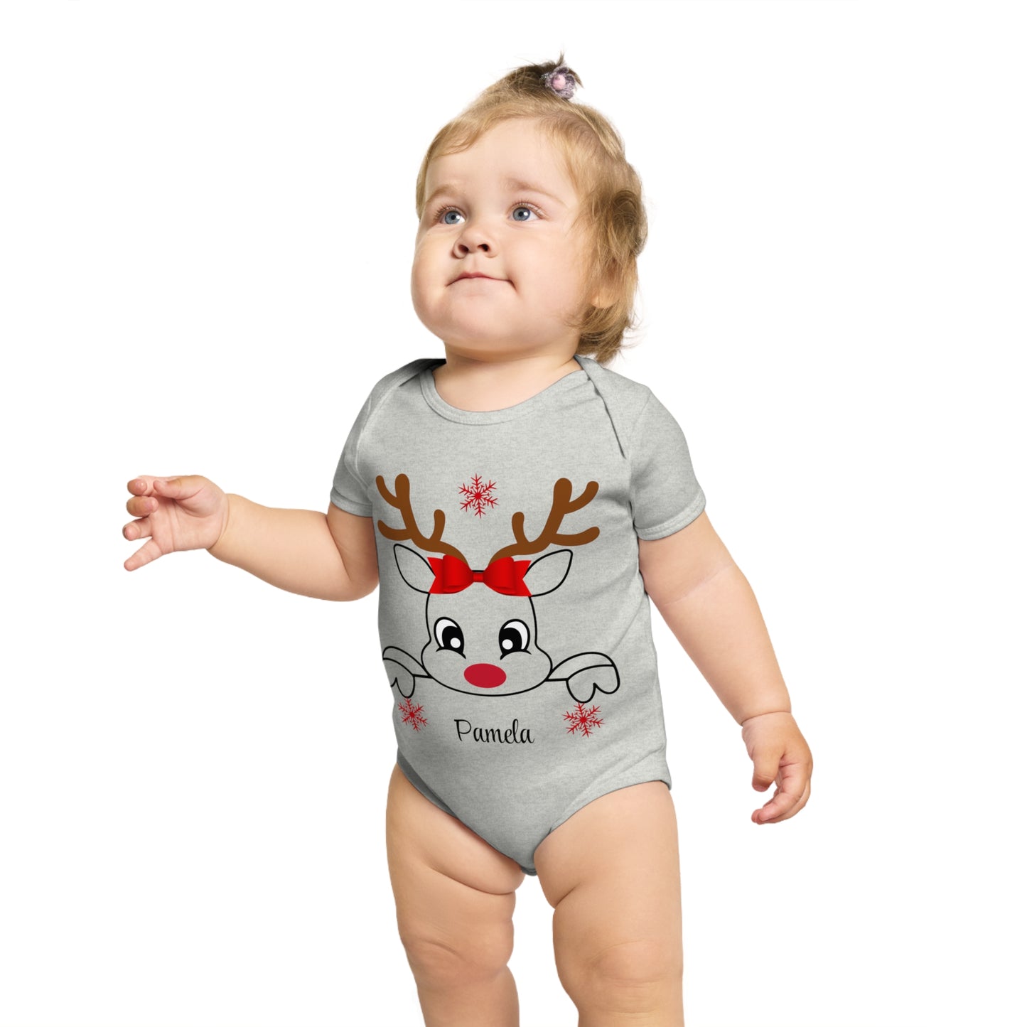 Short Sleeve Baby Bodysuit